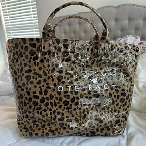 Leopard Print Tote Bag